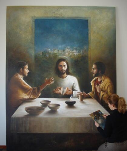 Francesca Mele, Cena di Emmaus