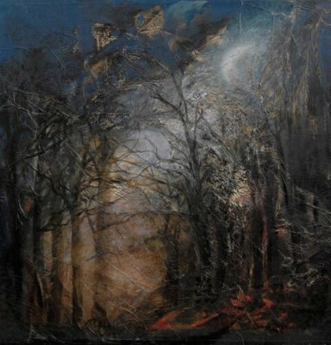 Francesca Mele, Il bosco si invola verso la luna, 2010