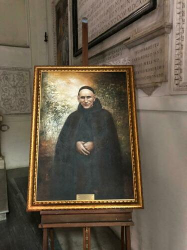 Ritratto di Padre Spoletini, opera di Francesca Mele